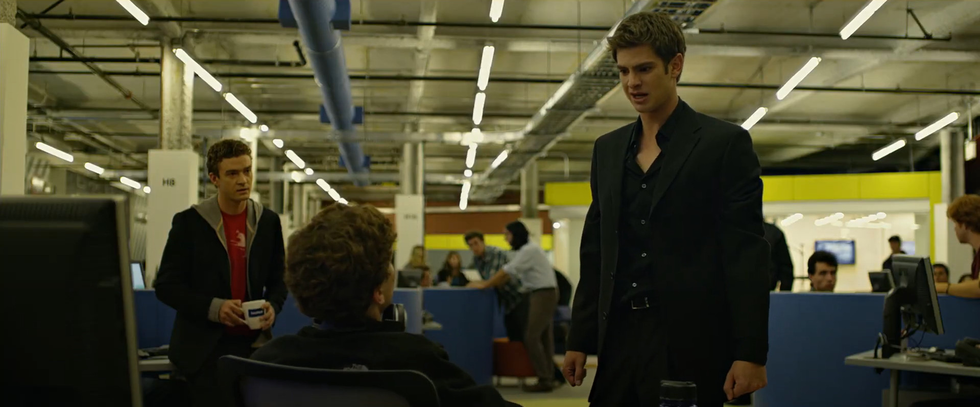 Come scrivere un dialogo: The Social Network - Frame del film scena finale