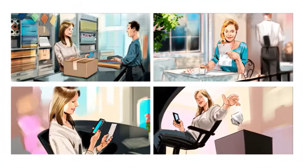 Esempio di Storyboard