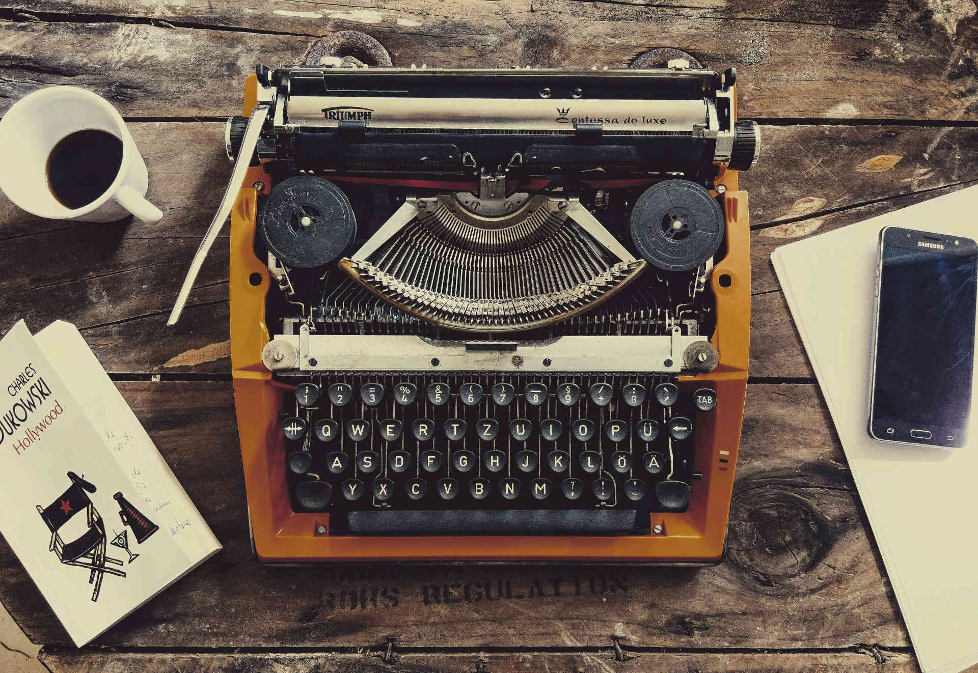 I migliori concorsi di sceneggiatura in Italia - Macchina da scrivere