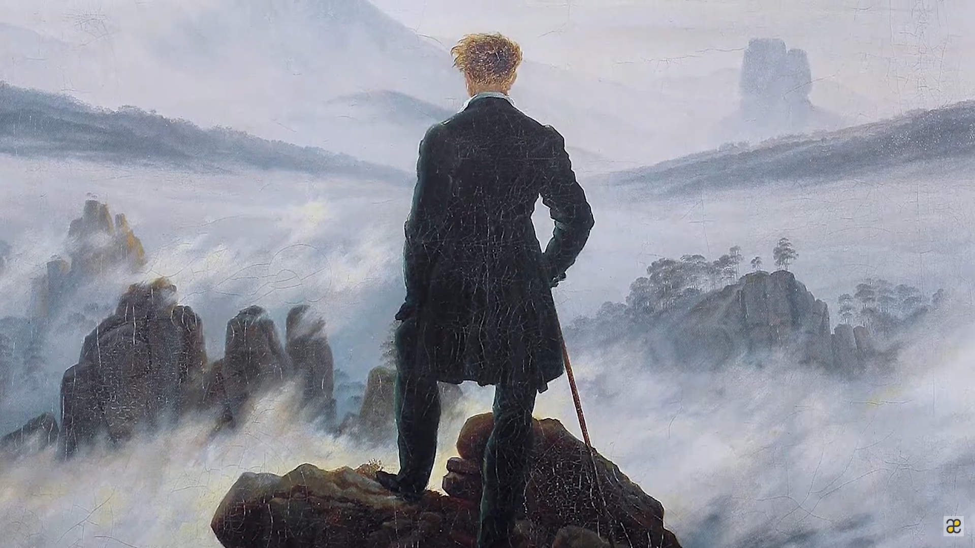 Chi è il protagonista di una storia - Viandante sul mare di nebbia