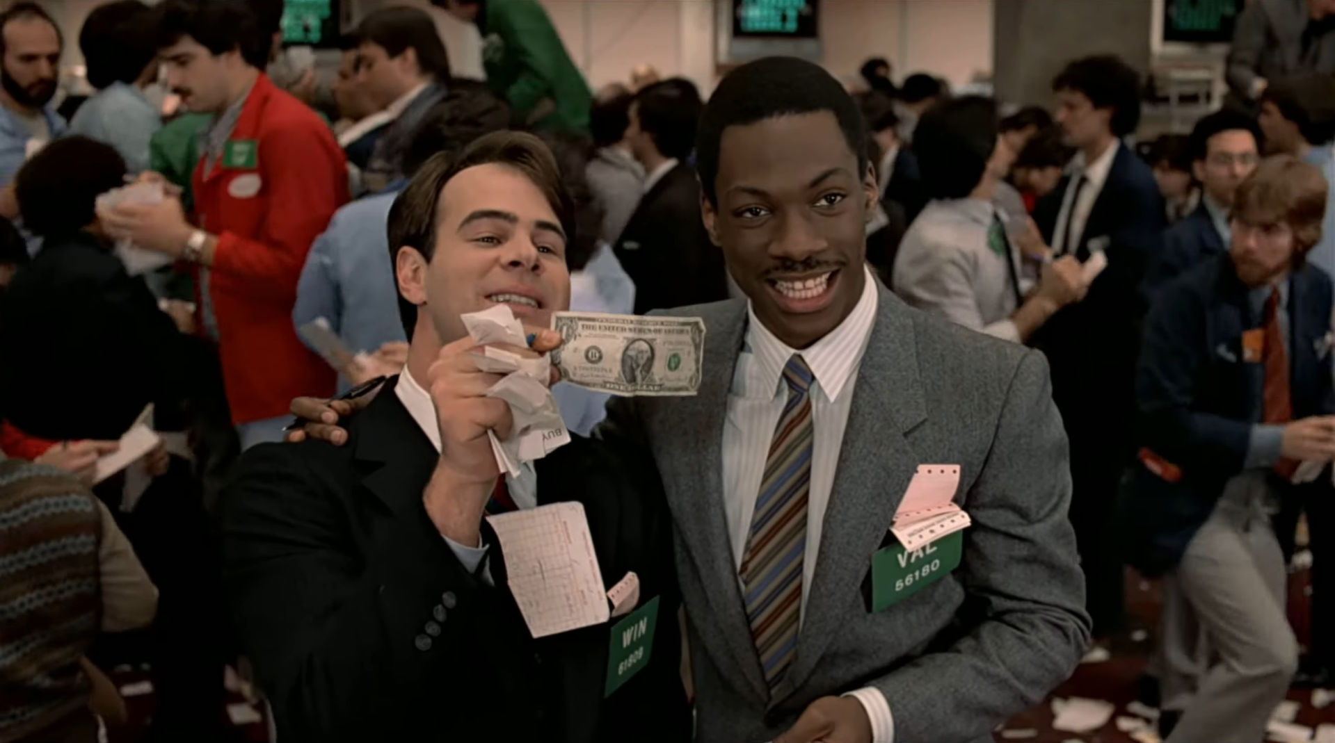 Una poltrona per due - Frame del film il dollaro