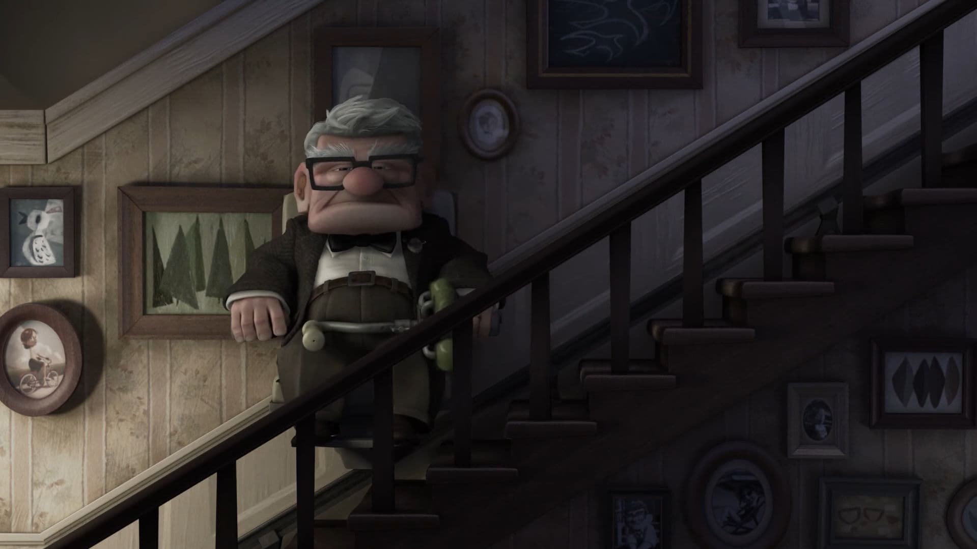 Up - Frame del film - La routine di Carl