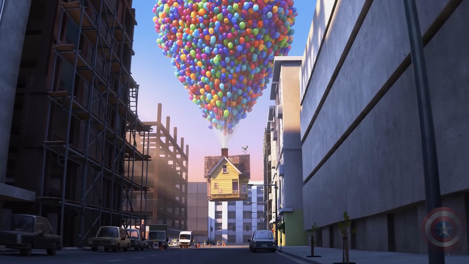 Up - Frame del film - La partenza di Carl