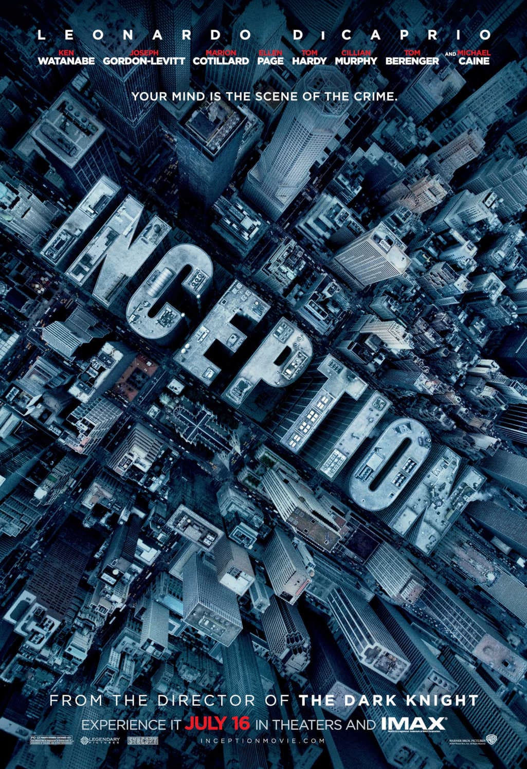 Inception - Locandina - Tagline