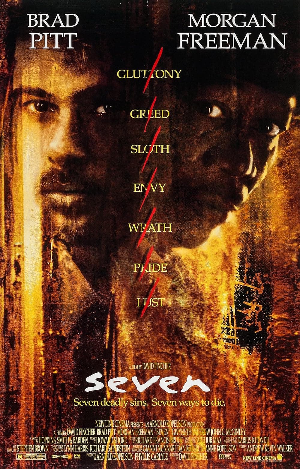 Seven - Locandina - Tagline
