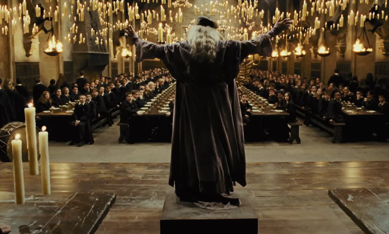 Harry Potter - Albus Silente - Frame del film