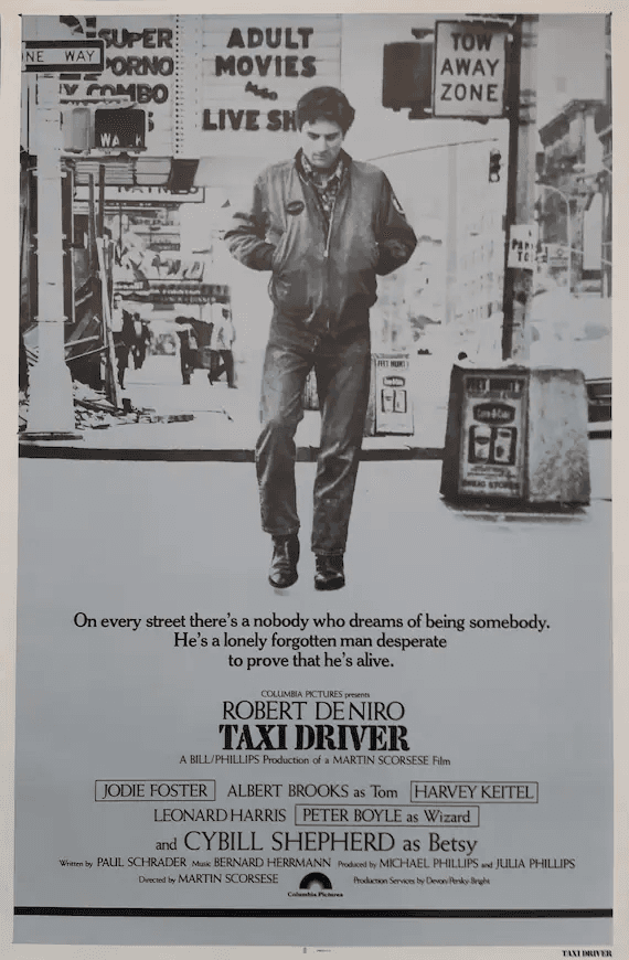 Taxi Driver - Locandina - Tagline