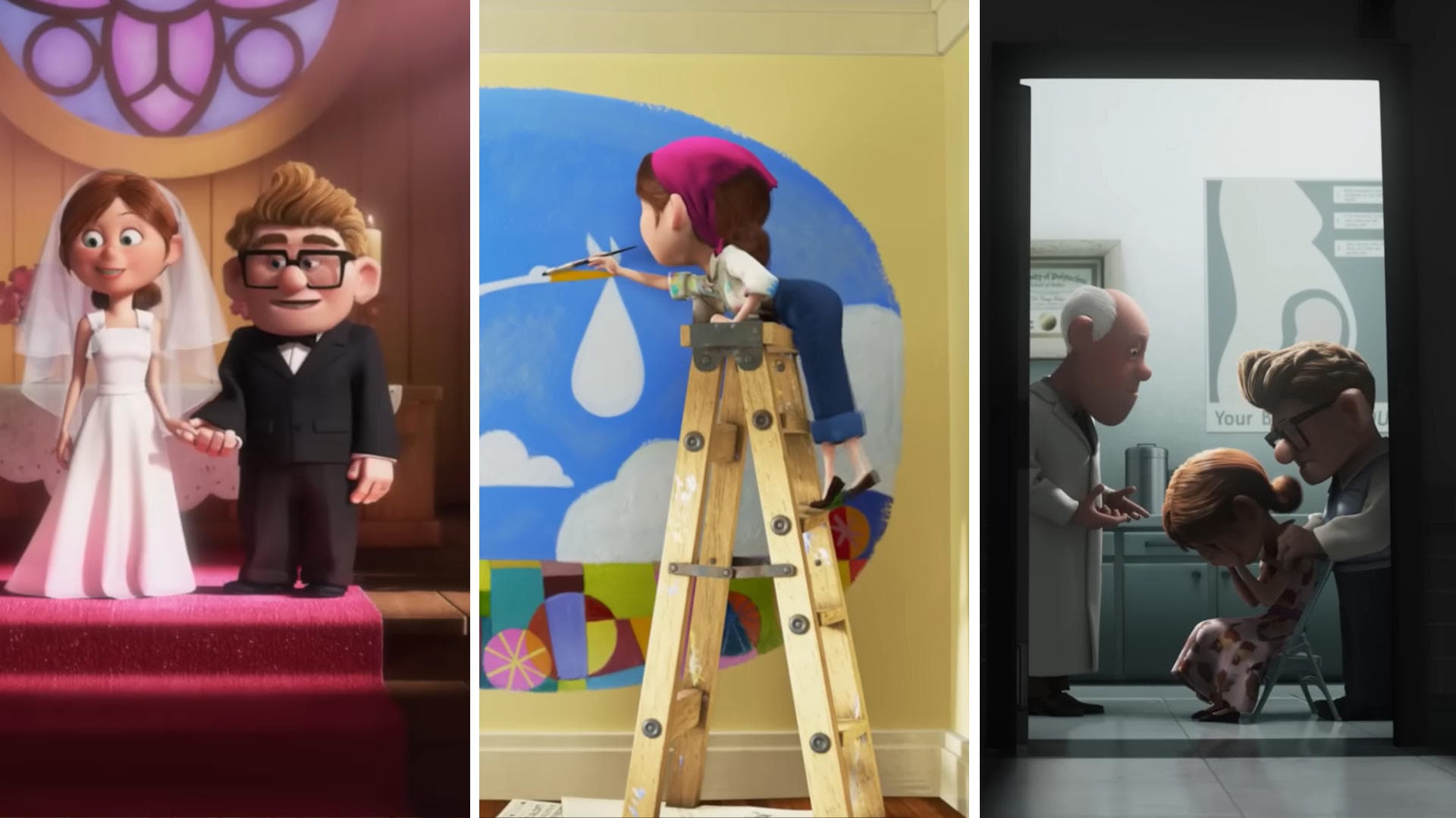 Frame del film Up: Montage nel cinema